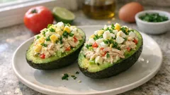 Aguacate a la reina: el entrante frío con pollo y mayonesa que siempre apetece