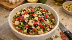 Ceviche vegano con leche de tigre: fresco, rápido y con toque de nori