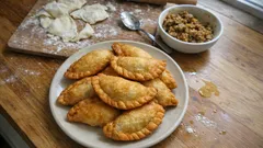 Masa para empanadas fritas: crujiente por fuera y fácil de estirar