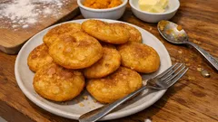 Sopaipillas veganas de calabaza: crujientes por fuera y tiernas por dentro