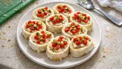 Pionono frío de atún y palmitos: aperitivo cremoso que puedes dejar hecho