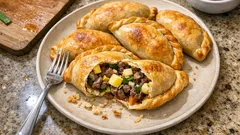 Empanadas salteñas de carne al horno: el truco del reposo para un relleno bien jugoso