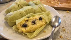 Humitas dulces caseras al vapor: cremosas, aromáticas y sin complicaciones