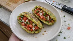 Arepas veganas de brócoli y zanahoria: crujientes por fuera y fáciles en sartén