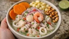 Ceviche mixto peruano en casa: fresco, equilibrado y con marisco en su punto