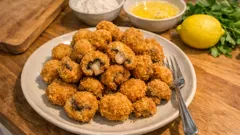 Champiñones rebozados crujientes: el truco para que no se ablanden al freírlos