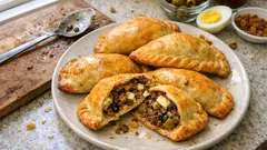 Empanadas de carne al horno, jugosas y bien selladas: el truco de enfriar el relleno