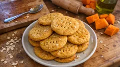 Sopaipillas saludables al horno: con avena y calabaza, listas en 15 minutos