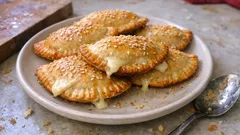 Empanadillas de queso al horno: doradas, crujientes y listas en pocos minutos
