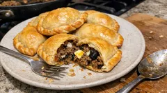 Empanadas de cordero al horno: crujientes por fuera y jugosas por dentro