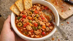 Antipasto de atún venezolano: un entrante fácil que gana sabor de un día para otro