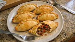 Empanadillas argentinas sin gluten al horno: jugosas por dentro y crujientes