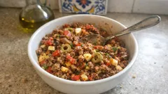 Picadillo jugoso para empanadas de carne: así queda suelto y lleno de sabor