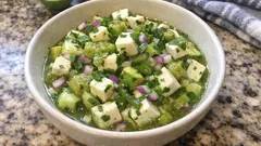 Ceviche de queso panela: fresco, ligero y listo en pocos minutos