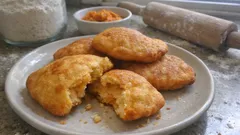 Sopaipillas de calabaza en freidora de aire: doradas y tiernas, sin freír