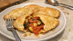 Empanadillas de verduras al horno: crujientes, ligeras y listas sin freír