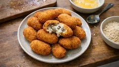 Croquetas de boletus cremosas por dentro y crujientes por fuera: receta paso a paso