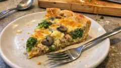 Quiche de brócoli y atún: jugosa por dentro y dorada por fuera, paso a paso
