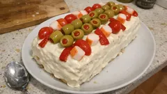 Pastel frío de atún y pan de molde: por capas, sin horno y listo para la nevera